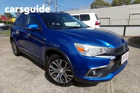 Blue 2017 Mitsubishi ASX Wagon LS (2WD)
