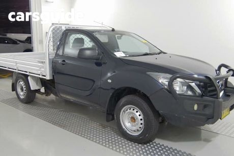 Blue 2018 Mazda BT-50 Cab Chassis XT (4X2)