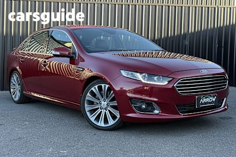 Red 2015 Ford Falcon Sedan G6E Turbo