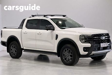 White 2024 Ford Ranger Double Cab Pick Up Wildtrak 3.0 (4X4)