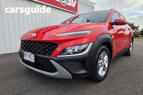 Red 2021 Hyundai Kona Wagon (FWD)