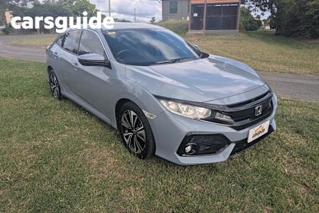 Grey 2018 Honda Civic Hatch