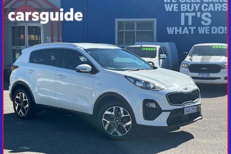 White 2020 Kia Sportage Wagon SX (awd)