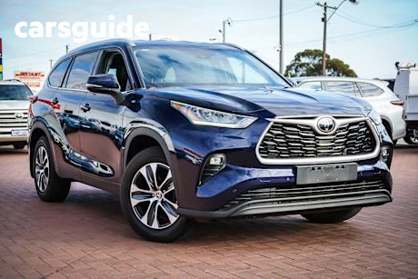 Blue 2022 Toyota Kluger Wagon GXL 2WD