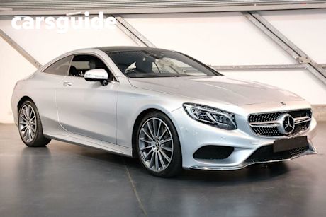Silver 2017 Mercedes-Benz S500 Coupe
