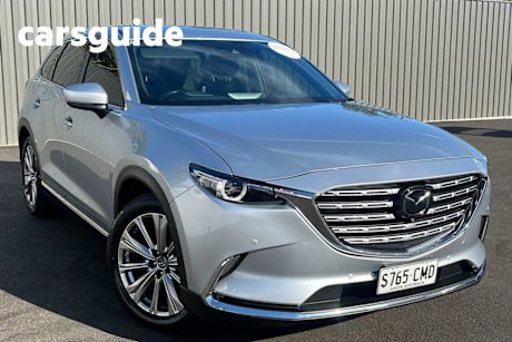 Silver 2021 Mazda CX-9 Wagon Azami (fwd)