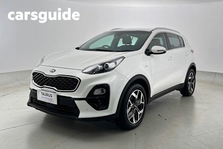 White 2019 Kia Sportage Wagon SX (awd)