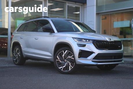 Silver 2023 Skoda Kodiaq Wagon RS (4X4) 180TSI
