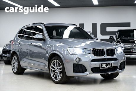 Grey 2016 BMW X3 Wagon Xdrive 20D