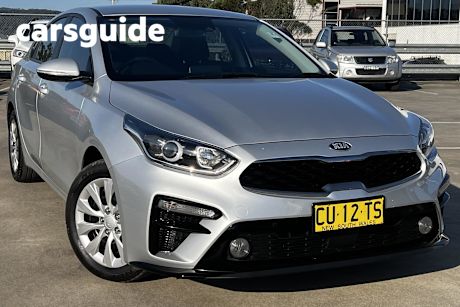 Silver 2019 Kia Cerato Sedan S