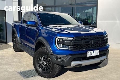 Blue 2024 Ford Ranger Double Cab Pick Up Raptor 3.0 (4X4)