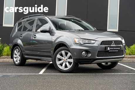 Grey 2012 Mitsubishi Outlander Wagon Activ (4X4)