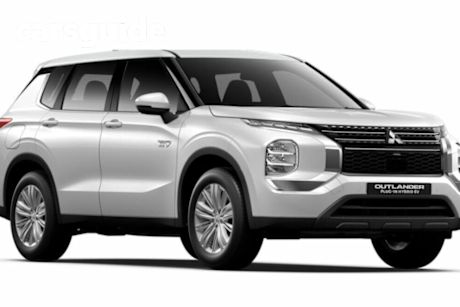 White 2024 Mitsubishi Outlander Wagon Phev ES 5 Seat (awd)