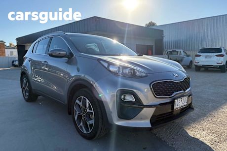 Grey 2019 Kia Sportage Wagon SI Premium (fwd)