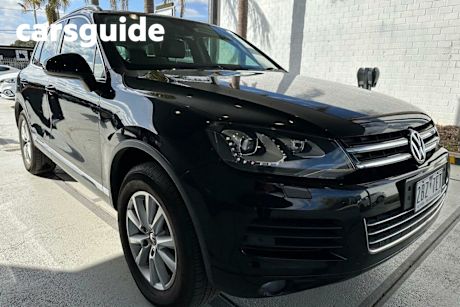 Black 2014 Volkswagen Touareg Wagon 150 TDI