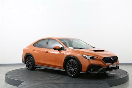 Orange 2022 Subaru WRX Sedan (AWD)