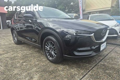 Black 2021 Mazda CX-5 Wagon Touring (awd)