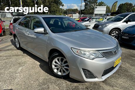 Silver 2012 Toyota Camry Sedan ALTISE ASV50R