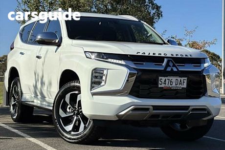 White 2024 Mitsubishi Pajero Sport Wagon GLS (4WD) 7 Seat