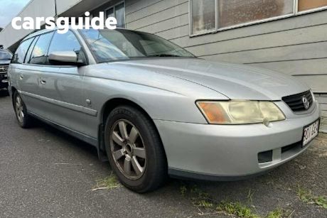 Silver 2004 Holden Commodore Wagon Equipe
