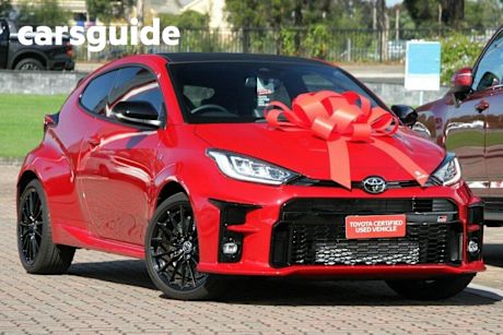 Red 2024 Toyota GR Yaris Hatchback GR