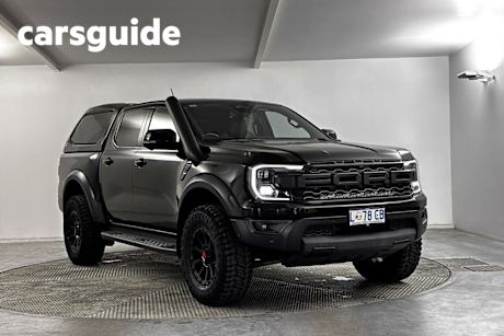Black 2023 Ford Ranger Double Cab Pick Up Raptor 3.0 (4X4)