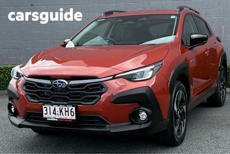 Orange 2024 Subaru Crosstrek Wagon AWD 2.0S