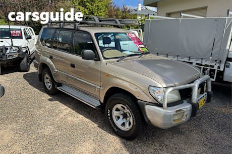 Brown 2001 Toyota Landcruiser Prado Wagon GXL (4X4)
