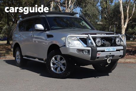 Silver 2015 Nissan Patrol Wagon TI (4X4)