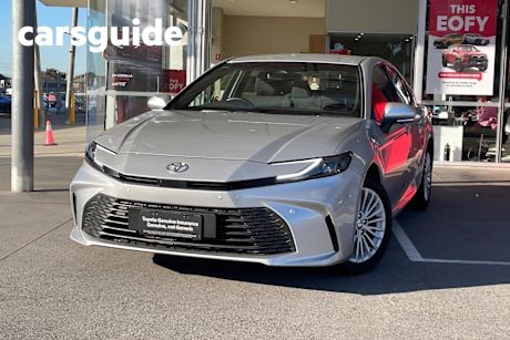 Silver 2024 Toyota Camry Sedan Ascent Hybrid