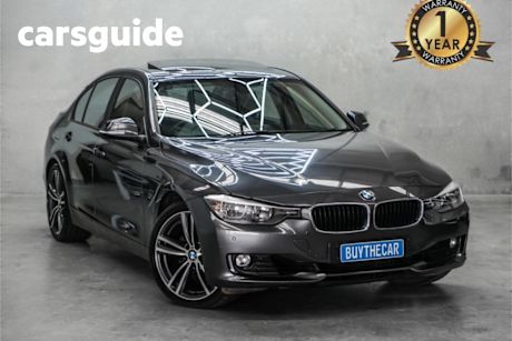 Grey 2013 BMW 320I Sedan