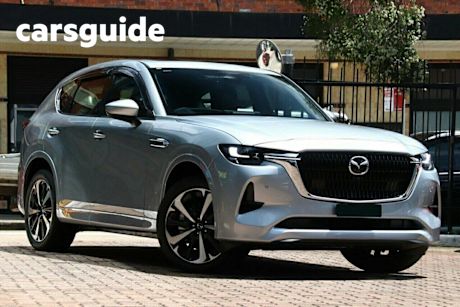Silver 2025 Mazda CX-60 Wagon G40E Azami Hybrid