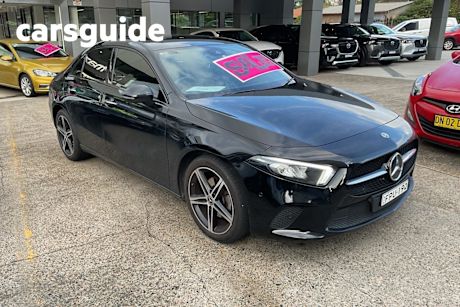 Black 2019 Mercedes-Benz A200 Sedan