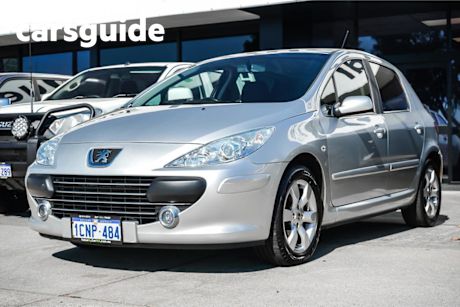 Grey 2007 Peugeot 307 Hatchback XS 1.6