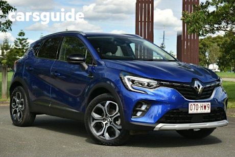 Blue 2022 Renault Captur Wagon Intens