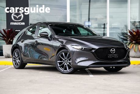Grey 2024 Mazda 3 Hatchback G20 Evolve
