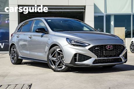 Silver 2024 Hyundai I30 Hatchback N Line Mhev
