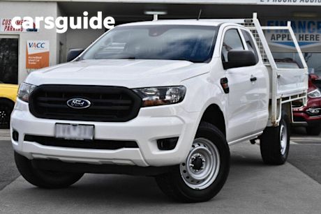 White 2022 Ford Ranger Cab Chassis XL 3.2 (4X4)