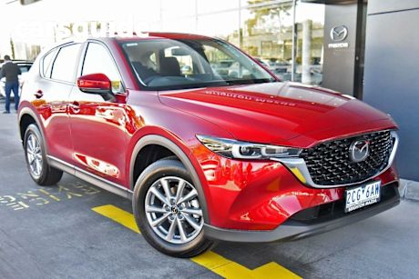 Red 2025 Mazda CX-5 Wagon G25 Maxx Sport (fwd)