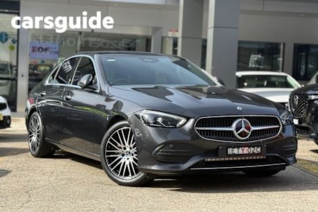 Grey 2022 Mercedes-Benz C200 Sedan Edition C Mhev