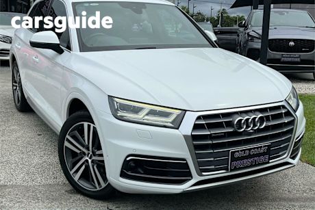 White 2017 Audi Q5 Wagon 2.0 Tfsi Quattro Sport
