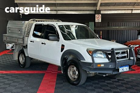 White 2011 Ford Ranger Dual Cab Pick-up XL (4X4)