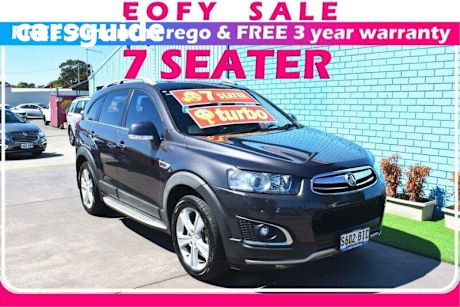 Grey 2015 Holden Captiva Wagon 7 LTZ (4X4)