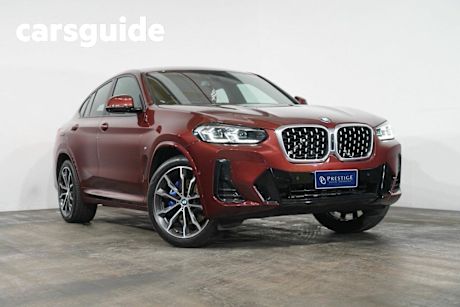 Red 2022 BMW X4 Coupe Xdrive30I M Sport