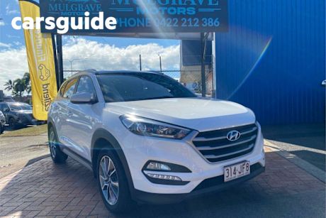White 2018 Hyundai Tucson Wagon Active X (fwd)