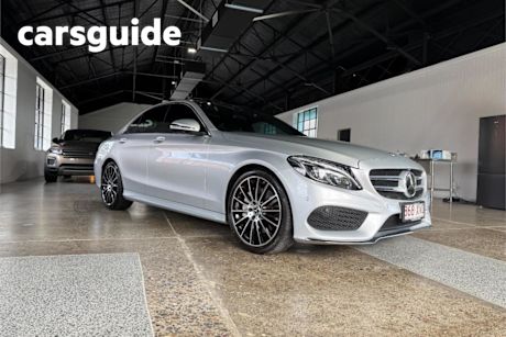 Silver 2017 Mercedes-Benz C300 Sedan