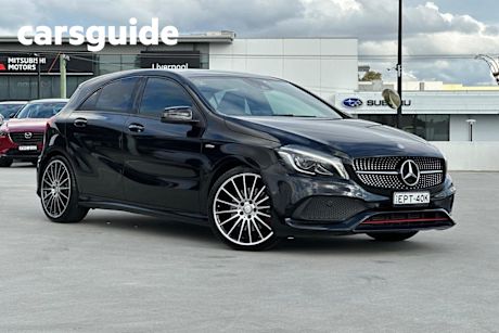Black 2017 Mercedes-Benz A250 Hatchback Sport 4Matic