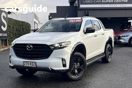White 2023 Mazda BT-50 Dual Cab Pick-up SP (4X4)