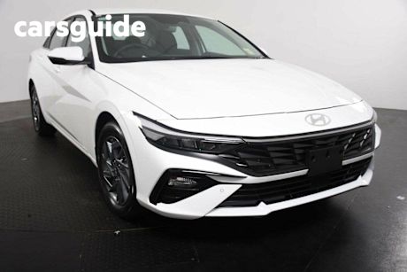 White 2024 Hyundai I30 Sedan HEV 1.6P DCT