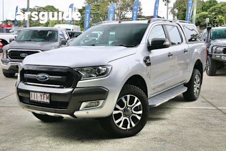 Silver 2018 Ford Ranger Dual Cab Pick-up Wildtrak 3.2 (4X4)